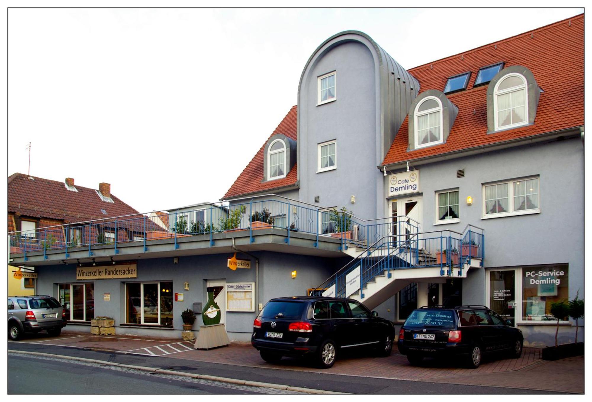 Hotel-Cafe Demling Randersacker Buitenkant foto