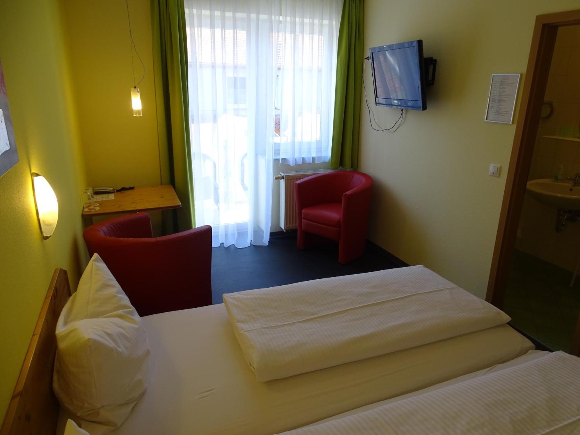 Hotel-Cafe Demling Randersacker Kamer foto