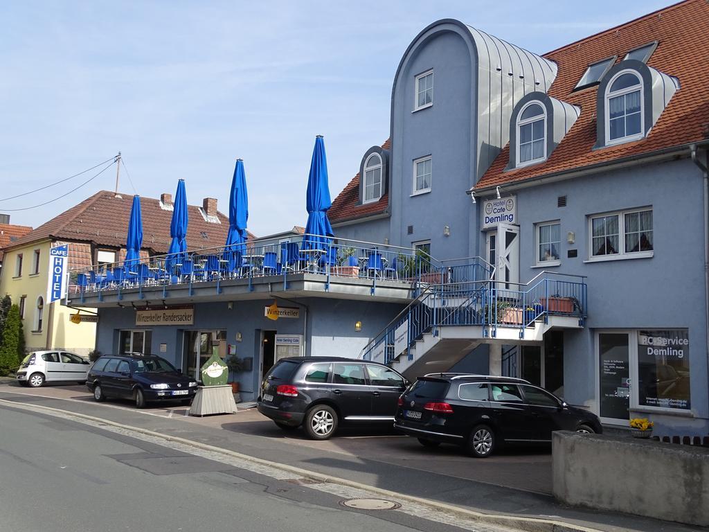 Hotel-Cafe Demling Randersacker Buitenkant foto